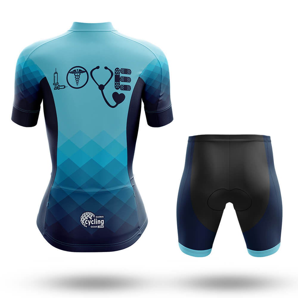 Love Nurse - Women's Cycling Kit-Full Set-Global Cycling Gear