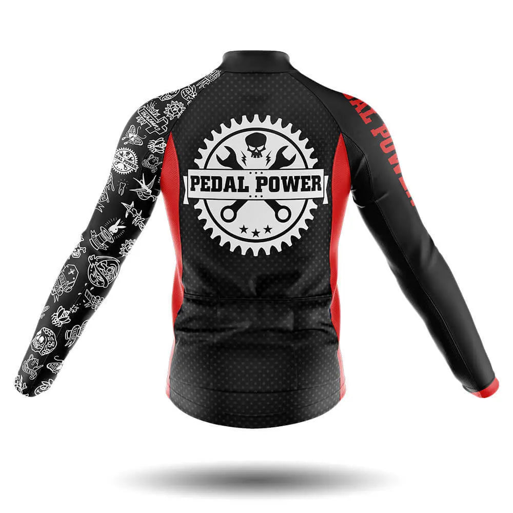 Pedal Power V3 - Sleeve Jersey-S-Global Cycling Gear