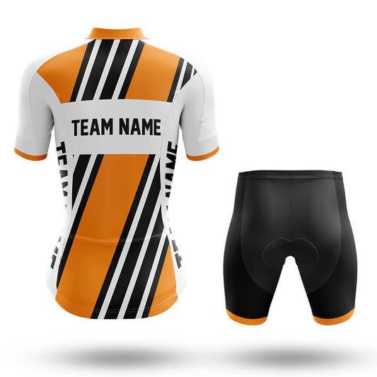 Custom Team Name M5 Yellow - Women's Cycling Kit-Full Set-Global Cycling Gear
