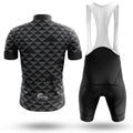 Black Triangles - Men's Cycling Kit-Full Set-Global Cycling Gear