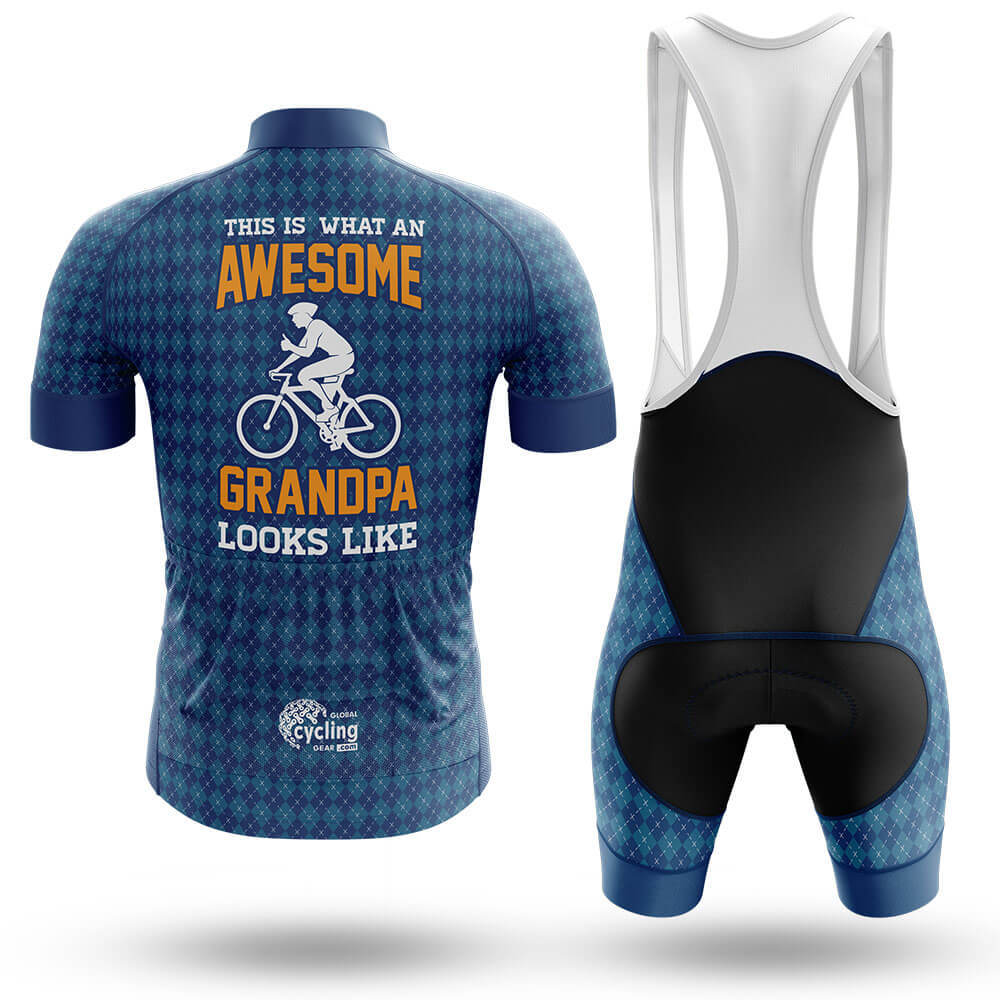 Awesome Grandpa V4 - Men's Cycling Kit-Full Set-Global Cycling Gear