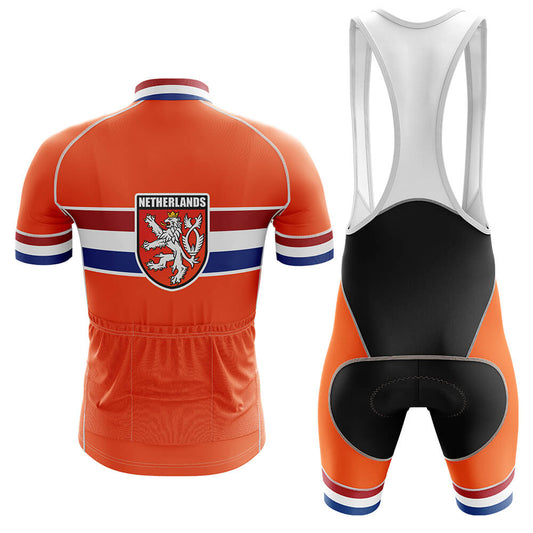 Netherlands V3 - Men's Cycling Kit-Full Set-Global Cycling Gear