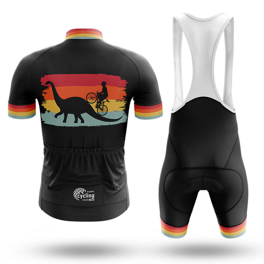 Retro Dinosaur Bicycle - Men's Cycling Kit-Full Set-Global Cycling Gear