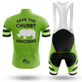 The Chubby Unicorn V6 - Green - Men's Cycling Kit-Full Set-Global Cycling Gear