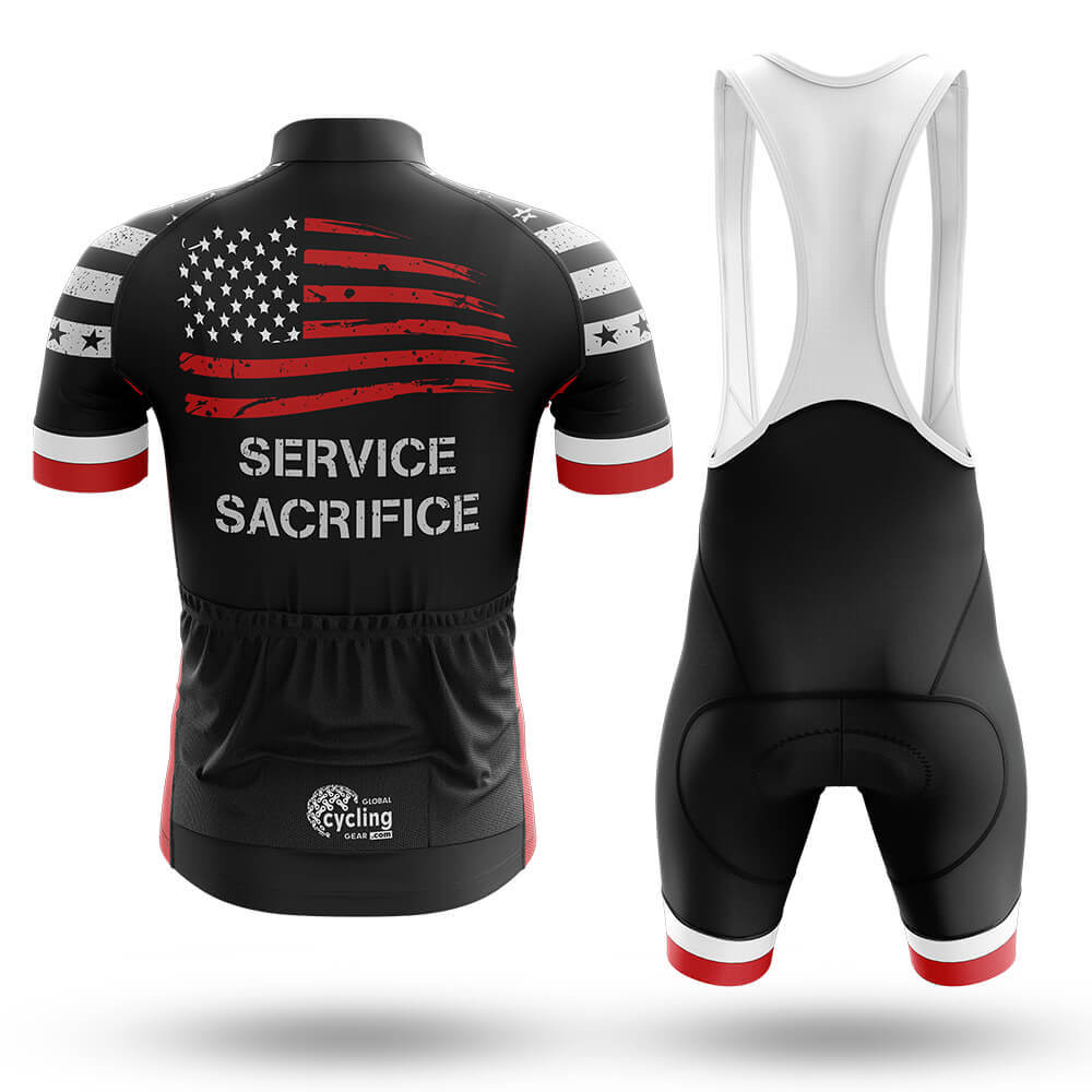 Service Sacrifice - Men's Cycling Kit-Full Set-Global Cycling Gear