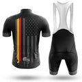 German - American Flag - Men's Cycling Kit-Full Set-Global Cycling Gear