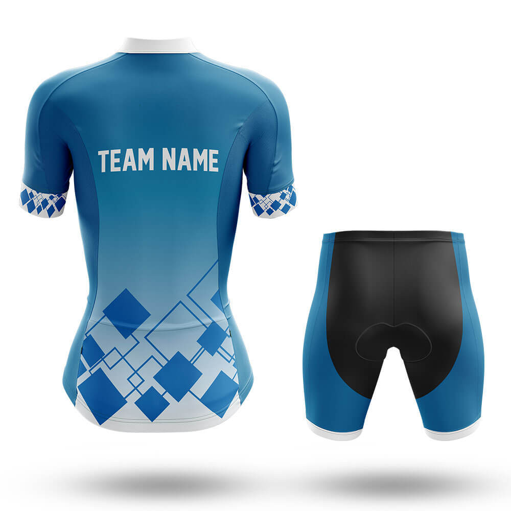 Custom Team Name V19 - Women's Cycling Kit-Full Set-Global Cycling Gear