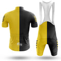 Yellow Black - Men's Cycling Kit-Full Set-Global Cycling Gear