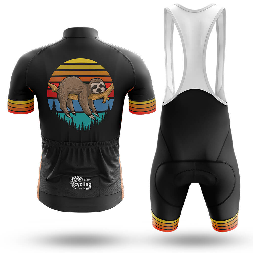 Retro Sloth - Men's Cycling Kit-Full Set-Global Cycling Gear