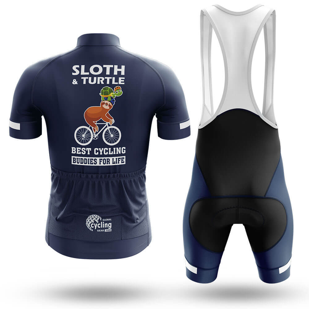 Sloth And Turtle V2 - Men's Cycling Kit-Full Set-Global Cycling Gear