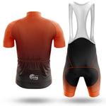 Orange Gradient - Men's Cycling Kit-Full Set-Global Cycling Gear