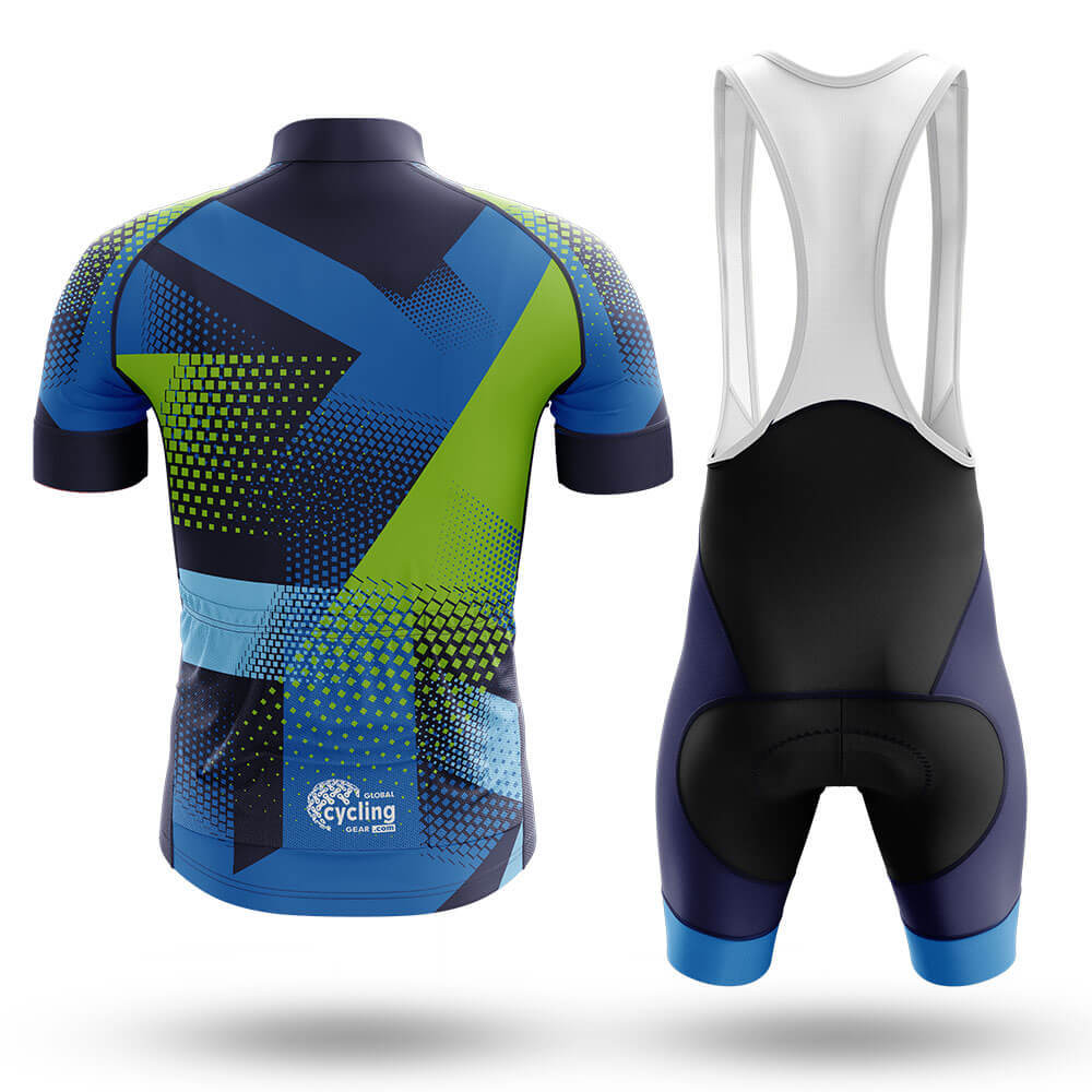 Blue Green - Men's Cycling Kit-Full Set-Global Cycling Gear