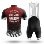 Awesome Grandpa V7 - Men's Cycling Kit-Full Set-Global Cycling Gear