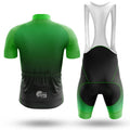 Green Gradient - Men's Cycling Kit-Full Set-Global Cycling Gear