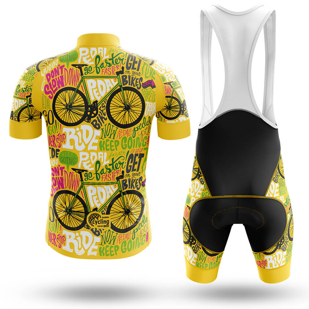 Never Stop Riding - Men's Cycling Kit - Global Cycling Gear