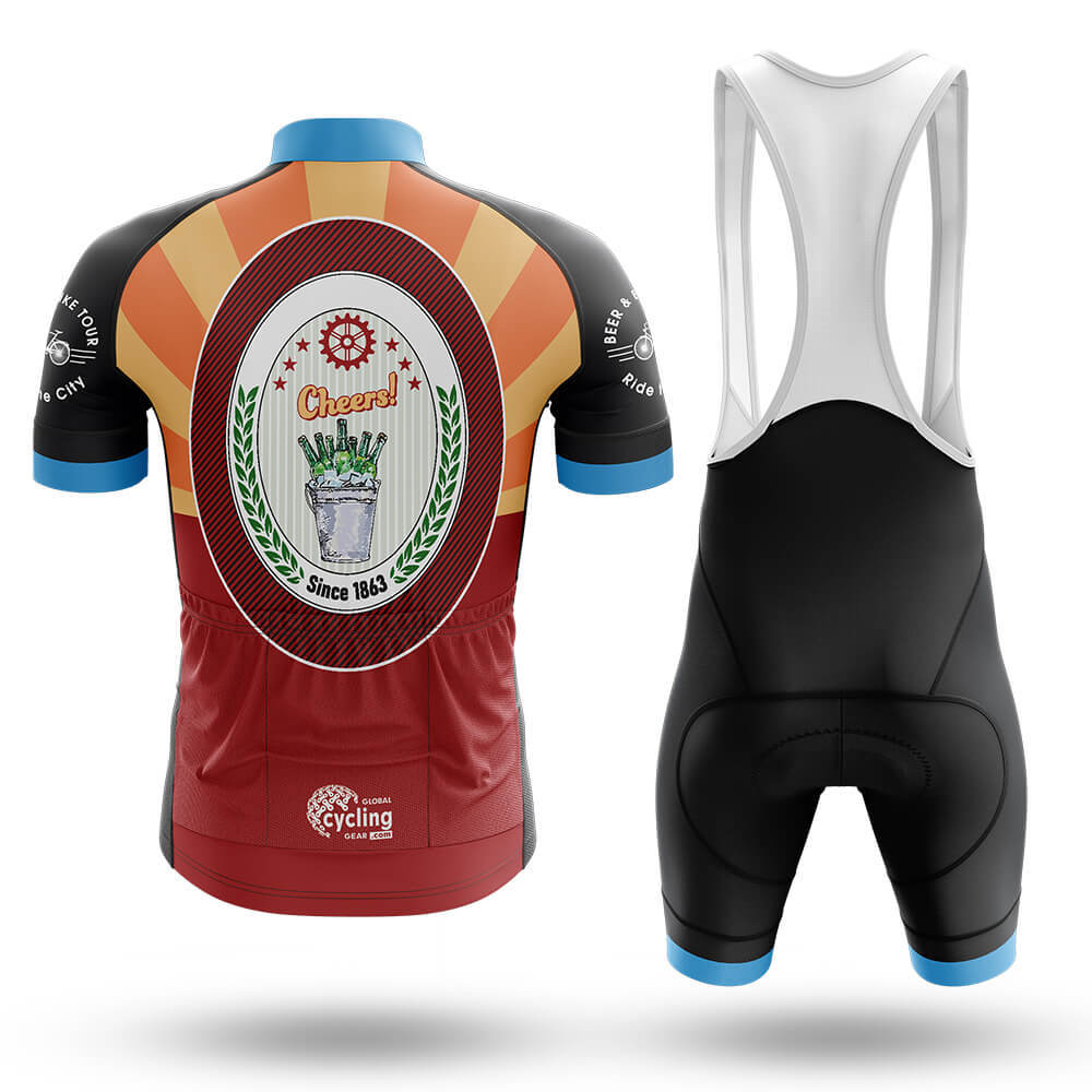 Beer Bike Tour - Men's Cycling Kit-Full Set-Global Cycling Gear