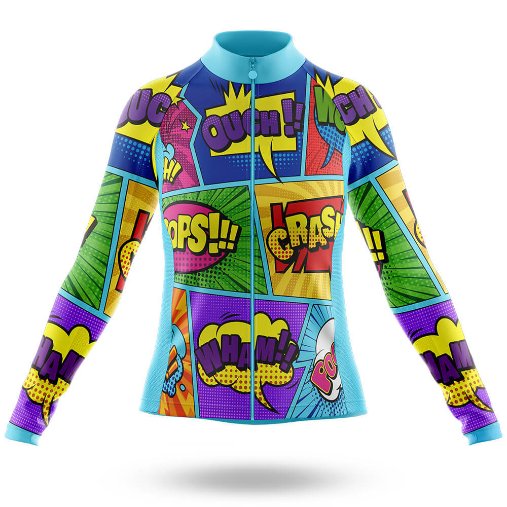 Comic - Women's Cycling Kit-Short Sleeve Jersey-Global Cycling Gear