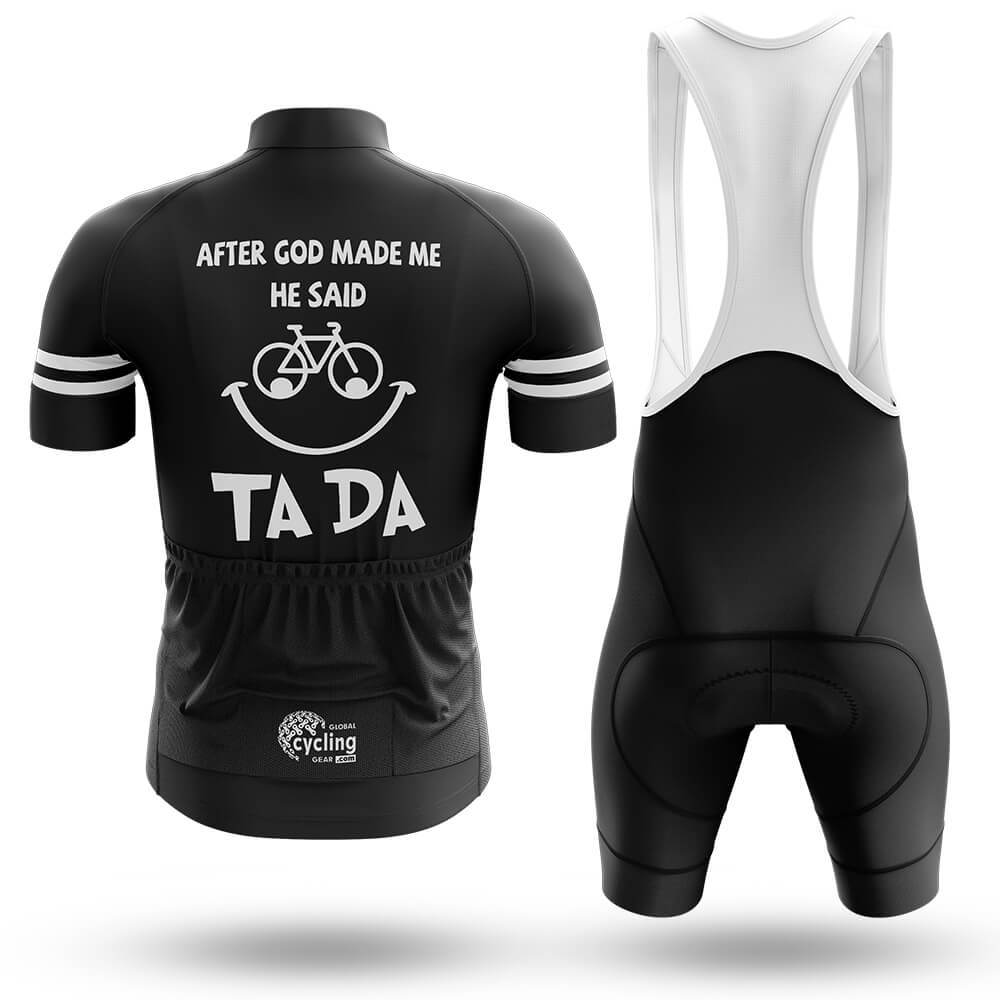 After God Make Me - Men's Cycling Kit-Full Set-Global Cycling Gear
