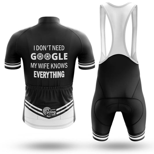 My Wife Knows Everything - Men's Cycling Kit-Full Set-Global Cycling Gear