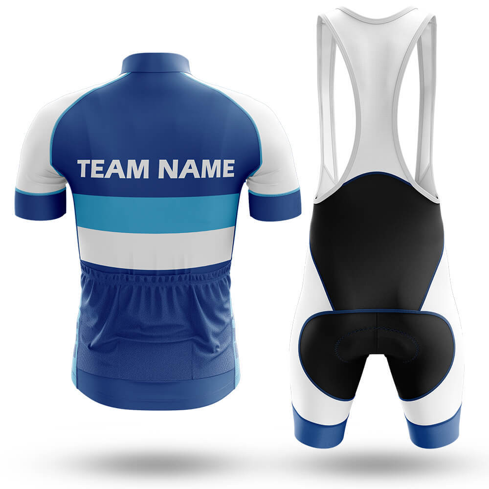 Custom Team Name M2 Navy - Men's Cycling Kit-Full Set-Global Cycling Gear
