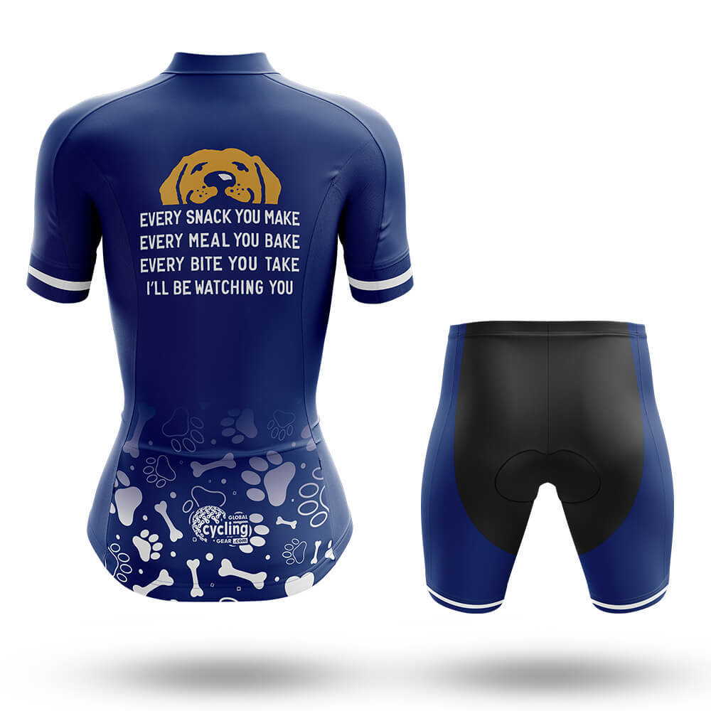 I'm Watching You - Women's Cycling Kit-Full Set-Global Cycling Gear