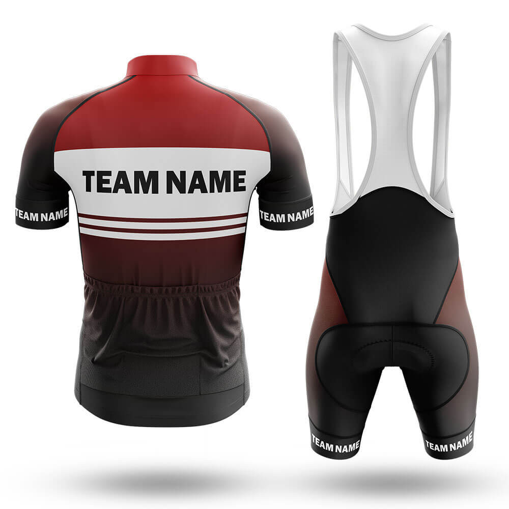 Custom Team Name S2 Black - Men's Cycling Kit-Full Set-Global Cycling Gear