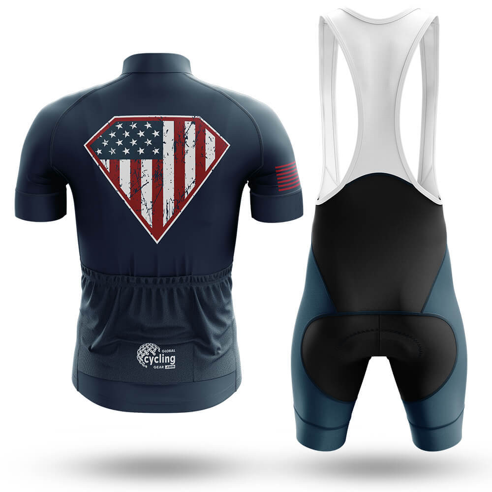 Super Patriot - Men's Cycling Kit-Full Set-Global Cycling Gear