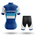 Custom Team Name M2 Navy - Women's Cycling Kit-Full Set-Global Cycling Gear