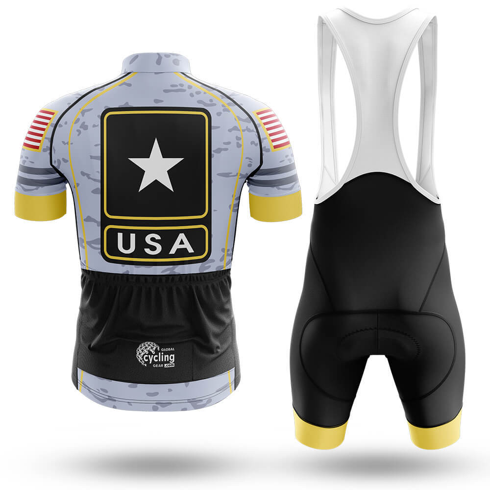 USA White Star - Men's Cycling Kit-Full Set-Global Cycling Gear