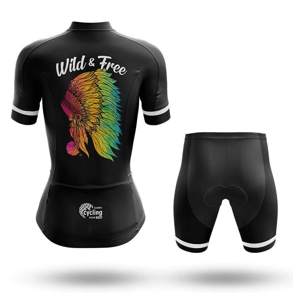 Wild And Free - Women - Cycling Kit-Full Set-Global Cycling Gear