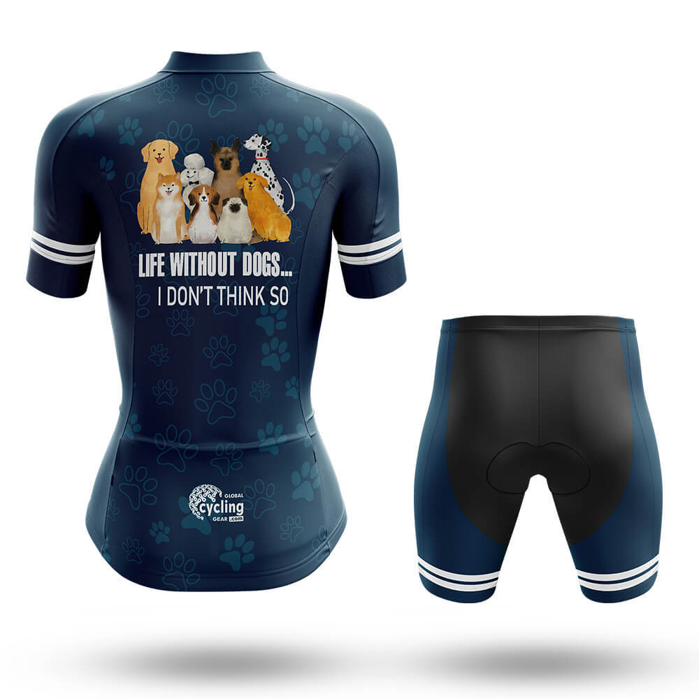 Life Without Dogs - Women's Cycling Kit-Full Set-Global Cycling Gear