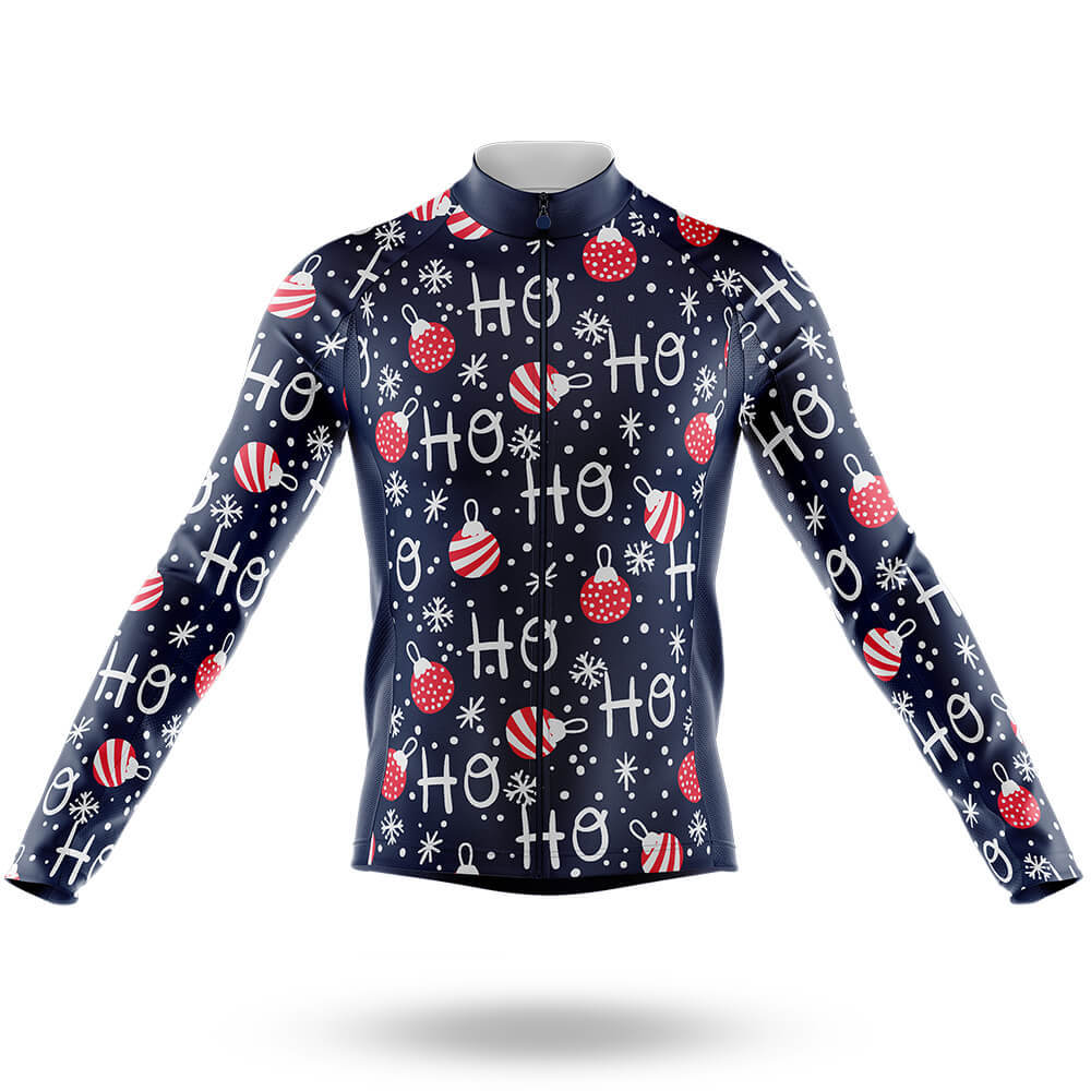 Christmas Everywhere - Men's Cycling Kit-Long Sleeve Jersey-Global Cycling Gear