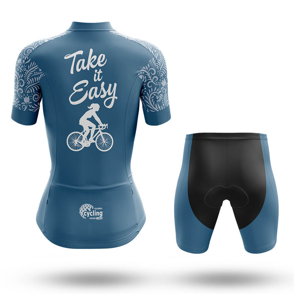 Take It Easy - Women's Cycling Kit-Full Set-Global Cycling Gear