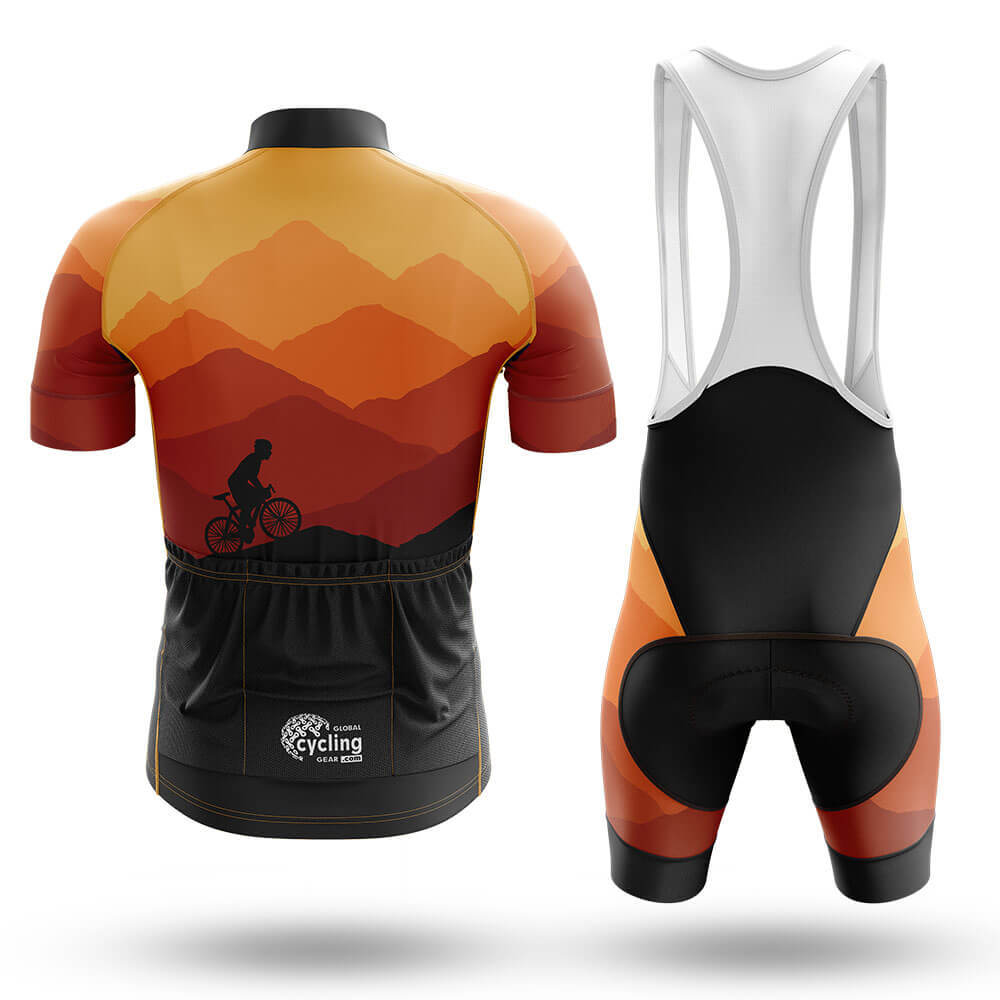 Sunset Riding - Men's Cycling Kit-Full Set-Global Cycling Gear
