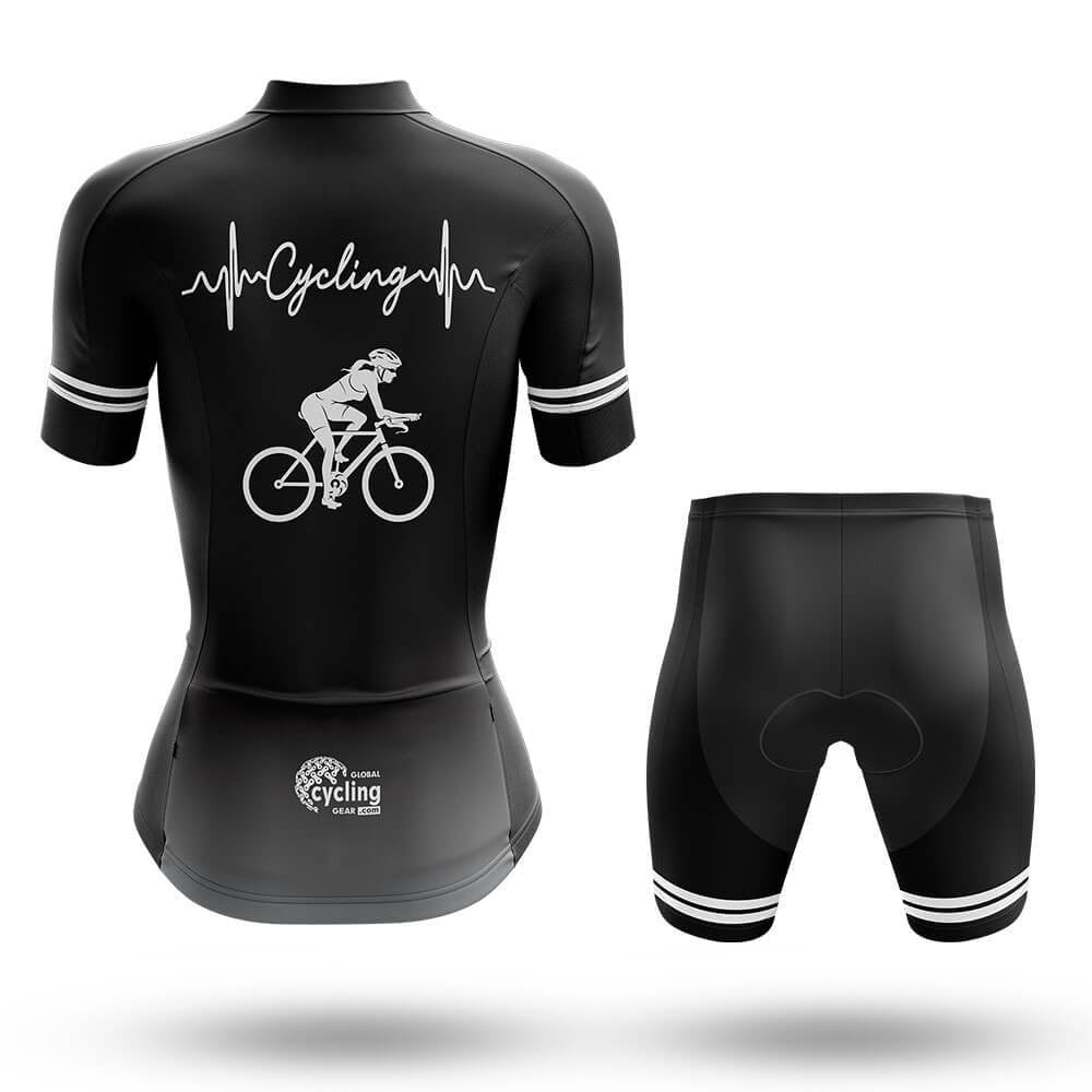 Cycling Heart Rate - Women's Cycling Kit-Full Set-Global Cycling Gear