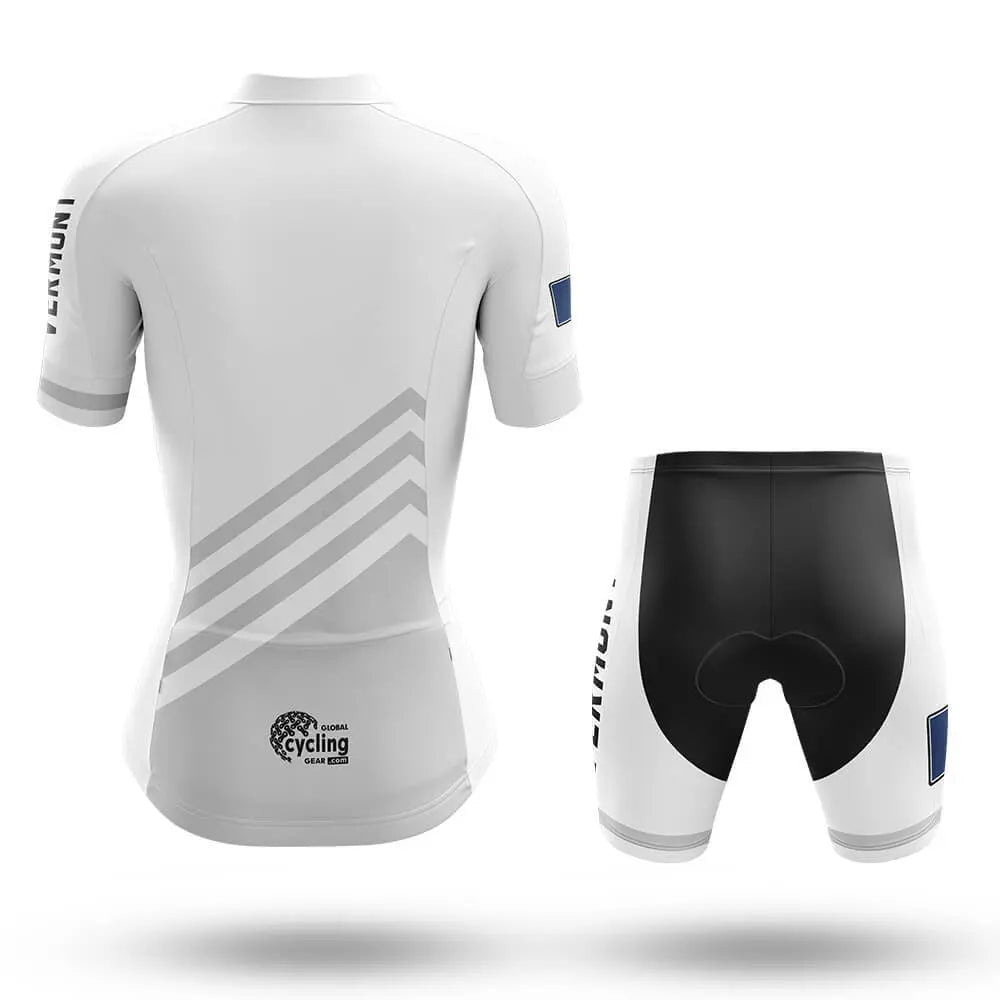 Vermont S4 White - Women - Cycling Kit-Full Set-Global Cycling Gear