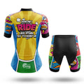 Like A Girl Comic - Women's Cycling Kit-Full Set-Global Cycling Gear