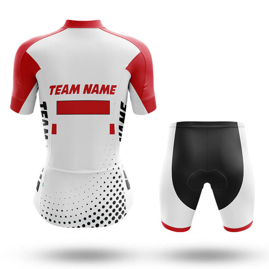 Custom Team Name M18 - Women's Cycling Kit-Full Set-Global Cycling Gear