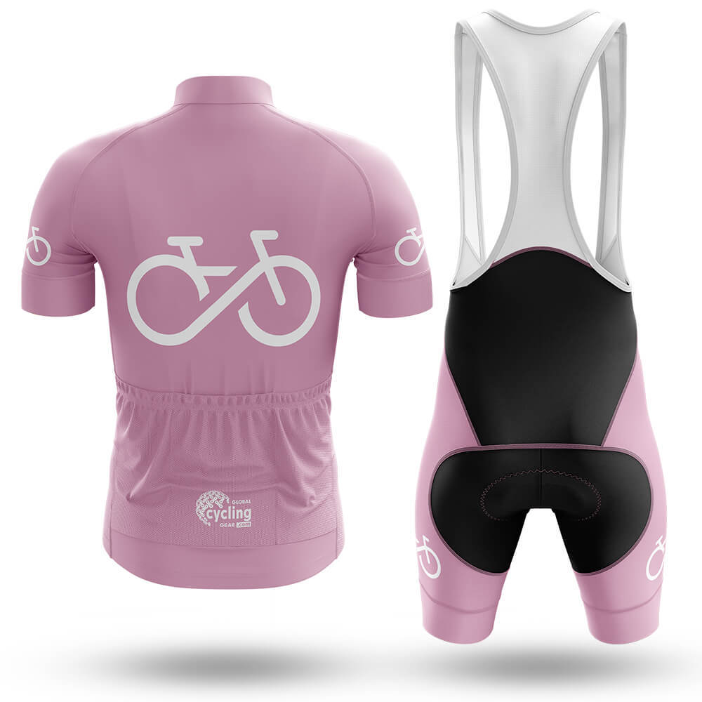Bike Forever - Pink - Men's Cycling Kit-Full Set-Global Cycling Gear