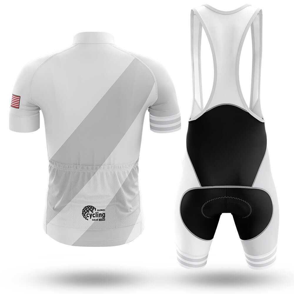 USA S7 - White - Men's Cycling Kit-Full Set-Global Cycling Gear