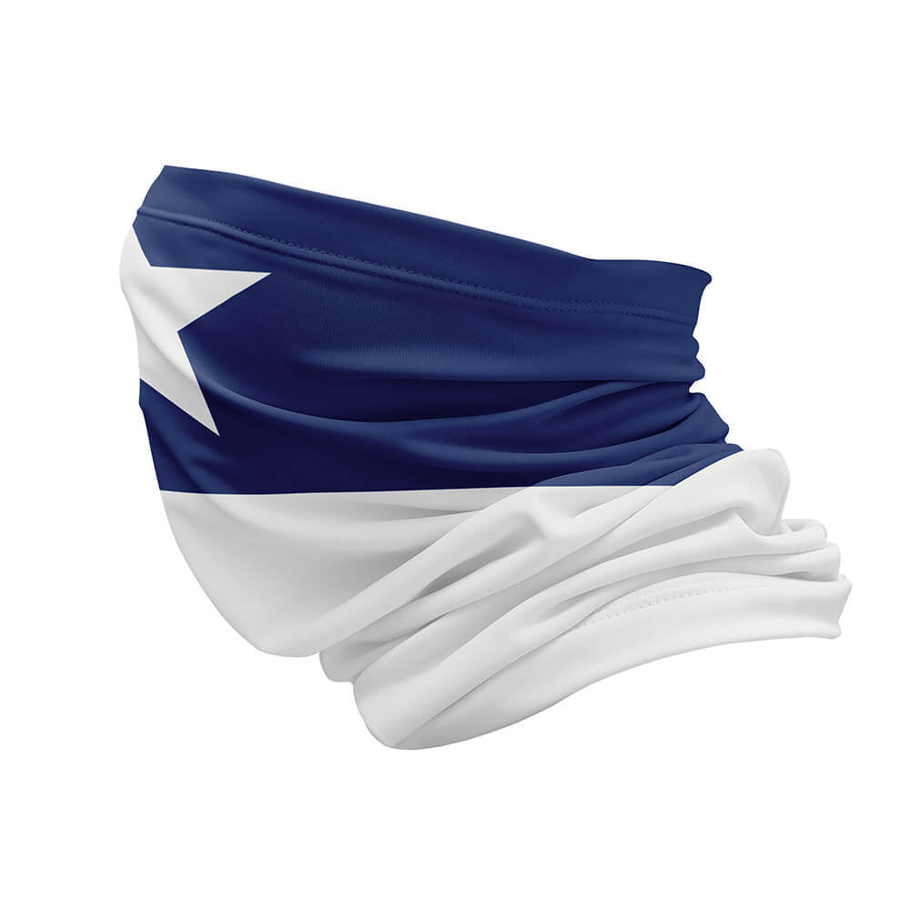Texas Flag - Neck Gaiter For Men Women-Global Cycling Gear