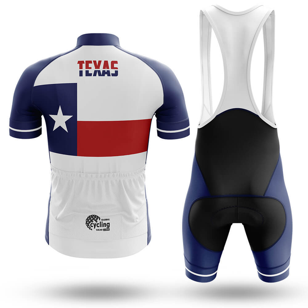 Texas State Flag - Men's Cycling Kit-Full Set-Global Cycling Gear