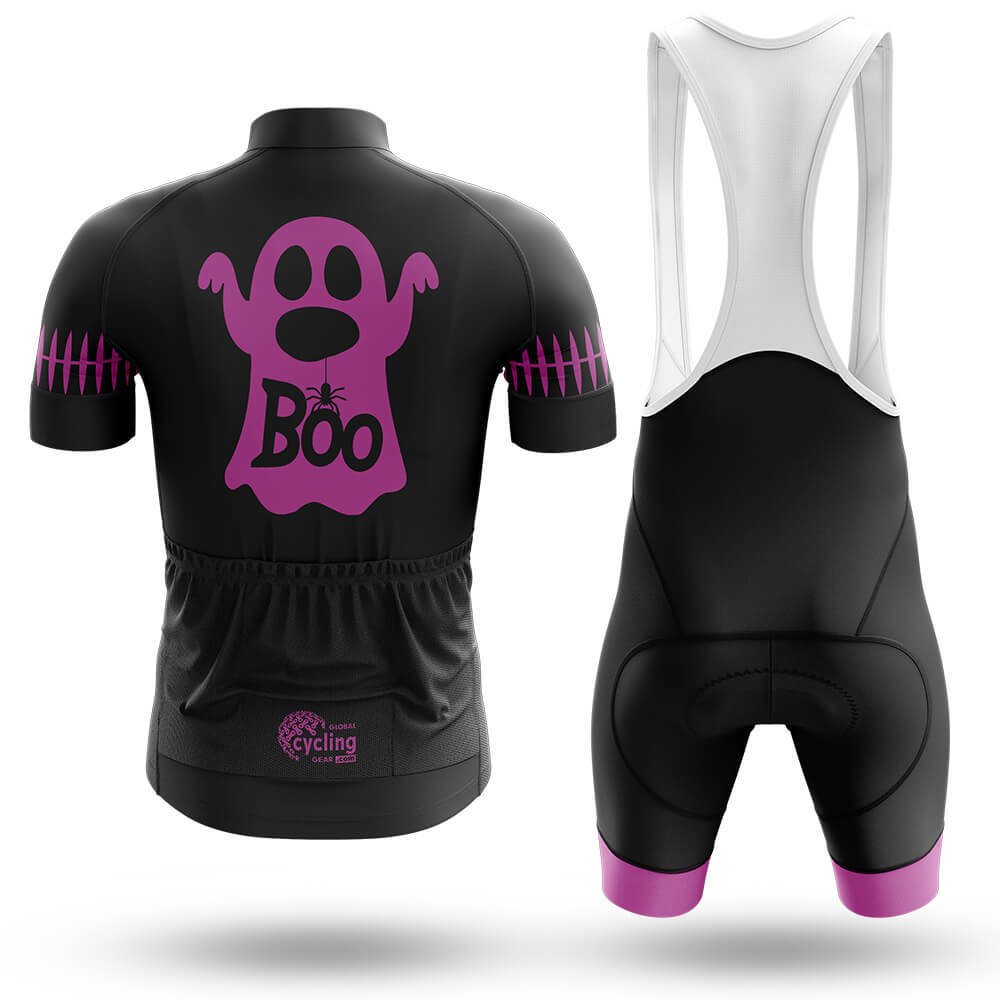 Purple Ghost Boo - Men's Cycling Kit-Full Set-Global Cycling Gear