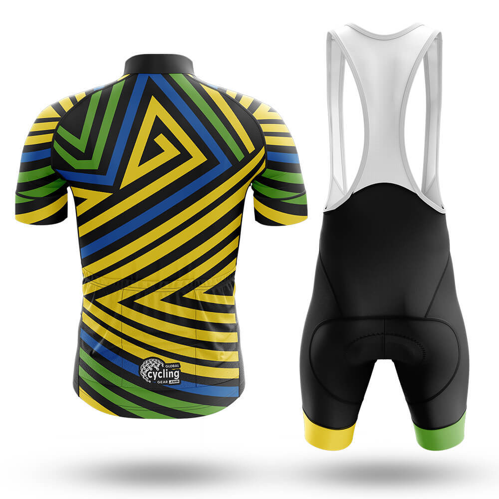 Triangles - Men's Cycling Kit-Full Set-Global Cycling Gear
