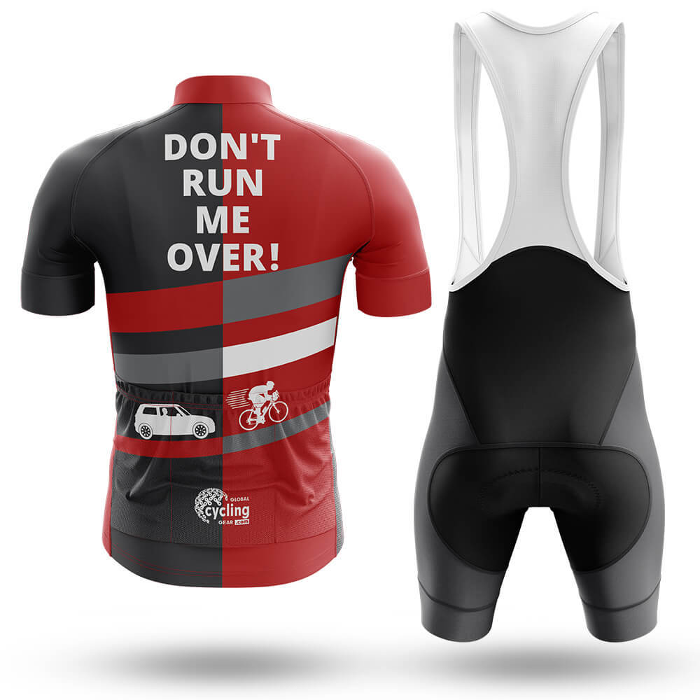 Don't Run Me Over V7 - Men's Cycling Kit-Full Set-Global Cycling Gear
