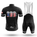 Beer American Flag - Men's Cycling Kit-Full Set-Global Cycling Gear