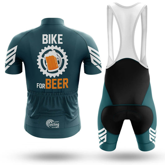 Bike For Beer V3 - Green - Men's Cycling Kit-Full Set-Global Cycling Gear
