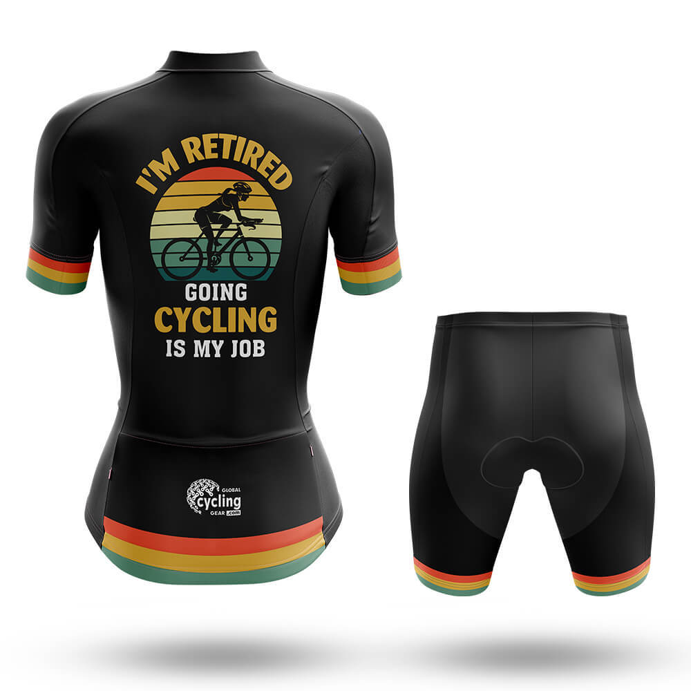 Cycling Is My Job V2 - Women's Cycling Kit-Full Set-Global Cycling Gear