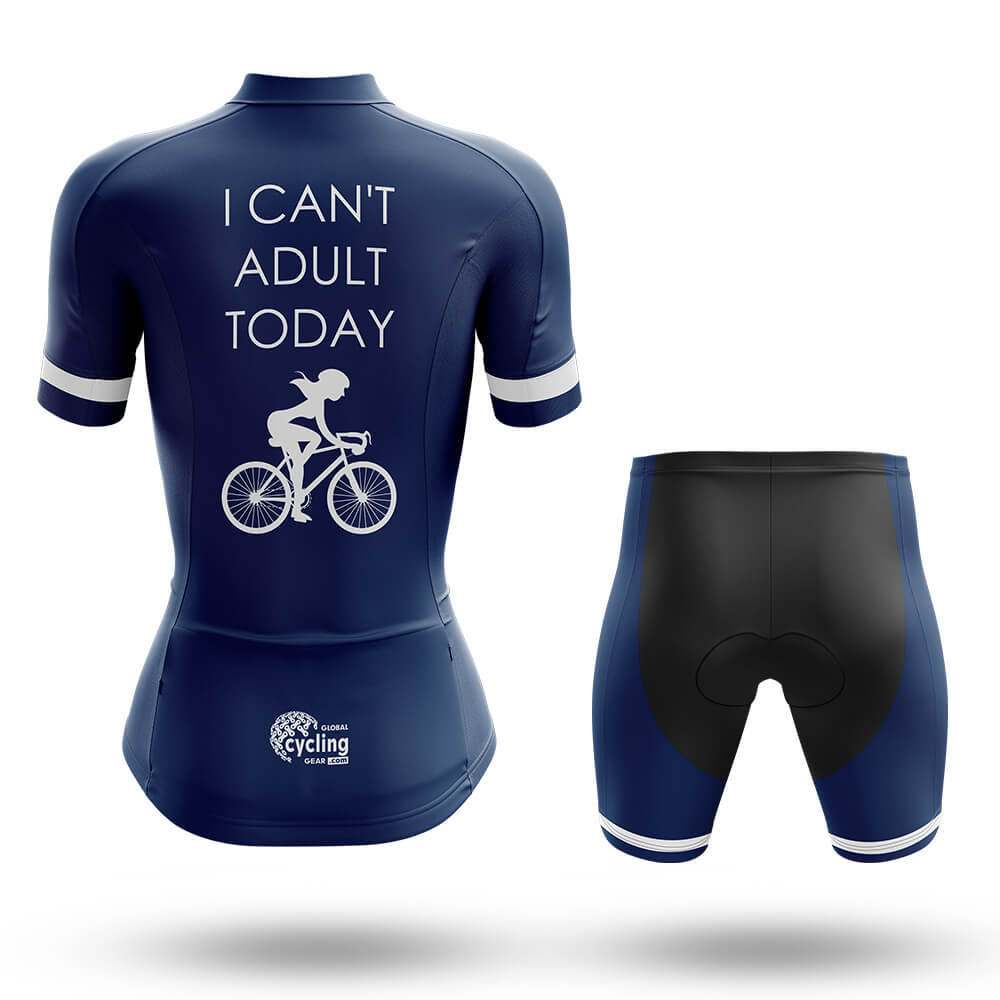 I Can't Adult Today - Women's Cycling Kit-Full Set-Global Cycling Gear