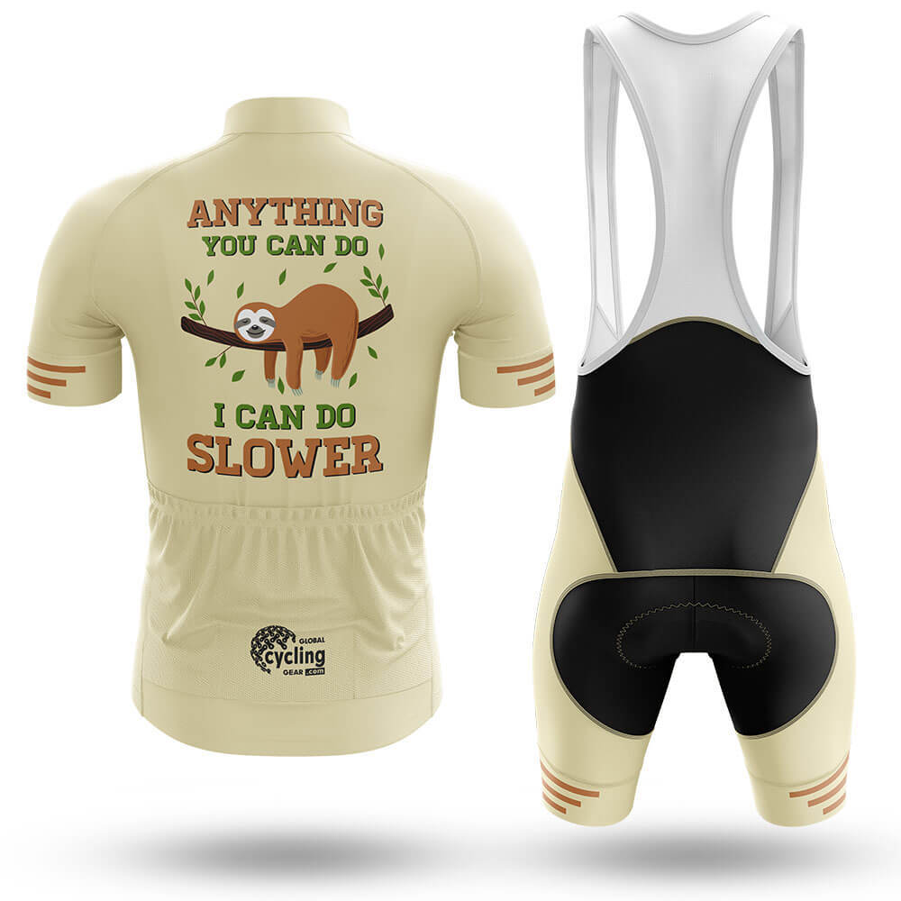 Sloth Can Do Slower V2 - Men's Cycling Kit-Full Set-Global Cycling Gear